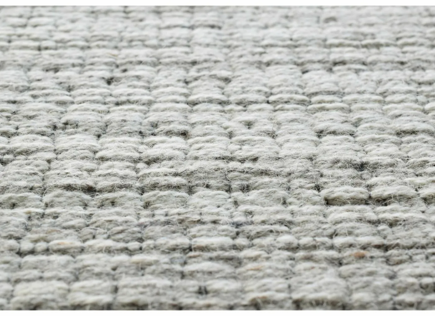 Tapijt Himalaya 280x380cm - wol - lichtgrijs