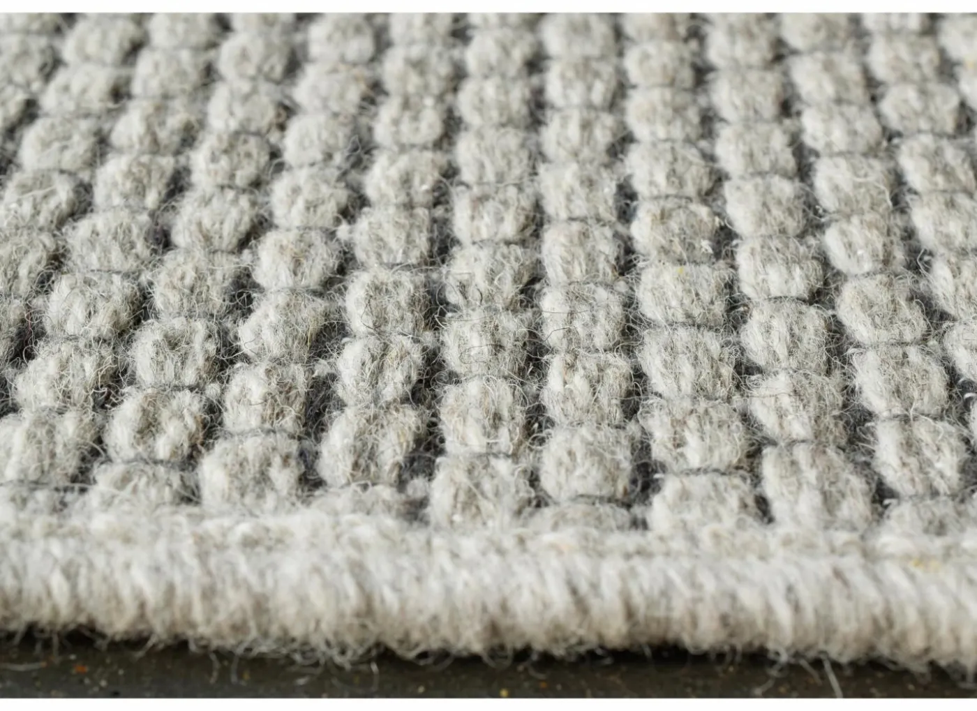 Tapijt Himalaya 240x330cm - wol - lichtgrijs