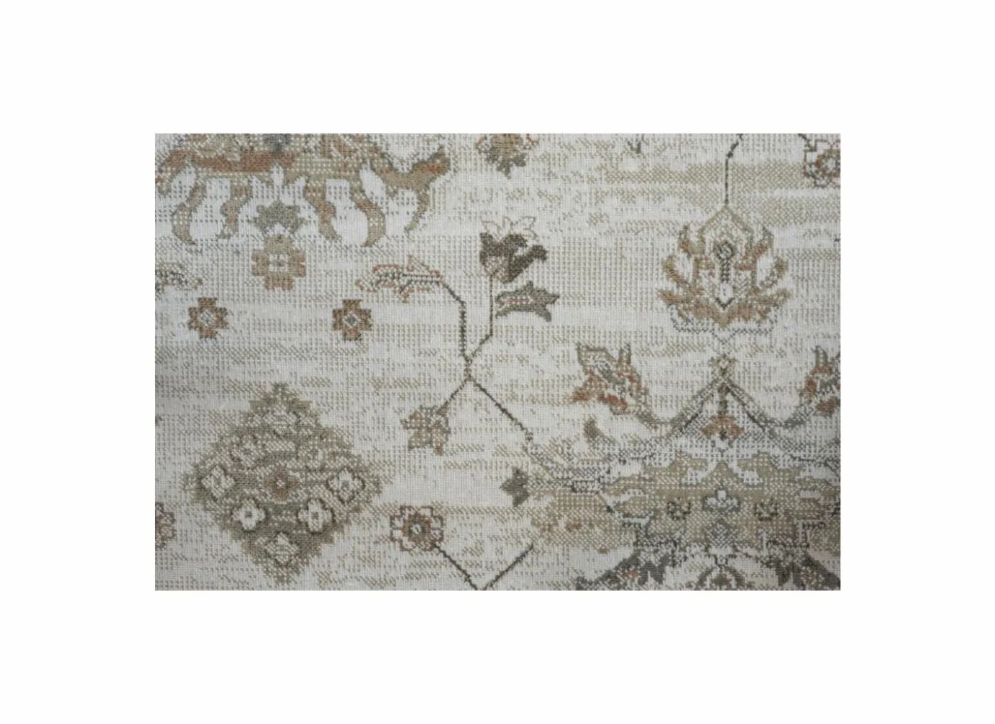 Tapijt Livy 67x210cm - polyestervezel - beige