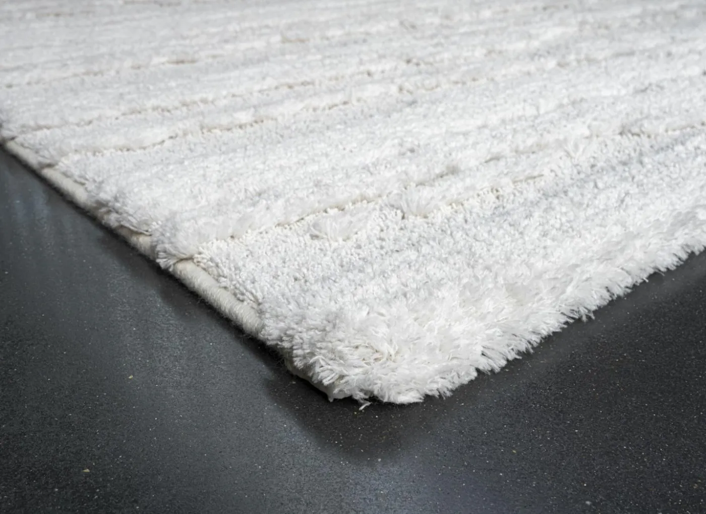 Tapijt Madagaskar 240x300cm - polyestervezel - wit