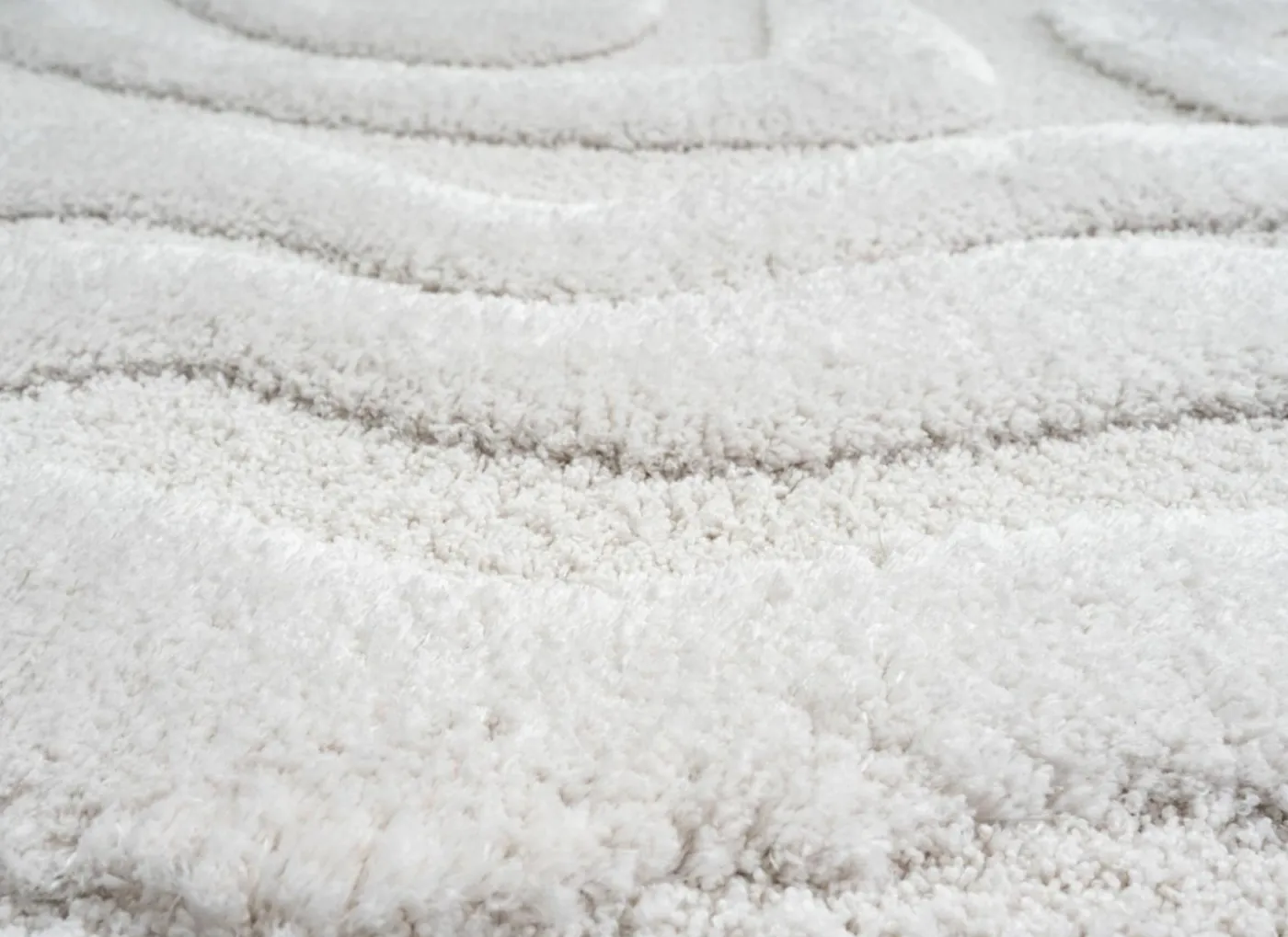 Tapijt Madagaskar 200x290cm - polyestervezel - wit