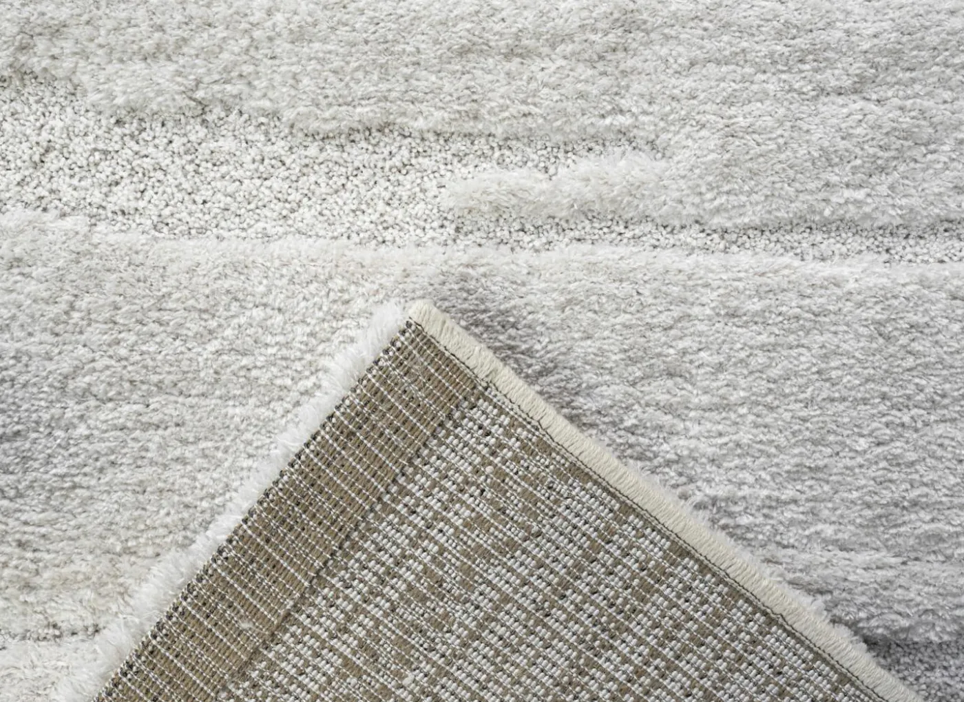 Tapijt Madagaskar 240x340cm - polyestervezel - wit