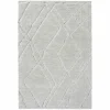 Tapijt Madagaskar 133x195cm - polyestervezel - lichtgrijs