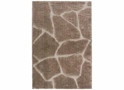 Tapijt Madagaskar 200x290cm - polyestervezel - bruin