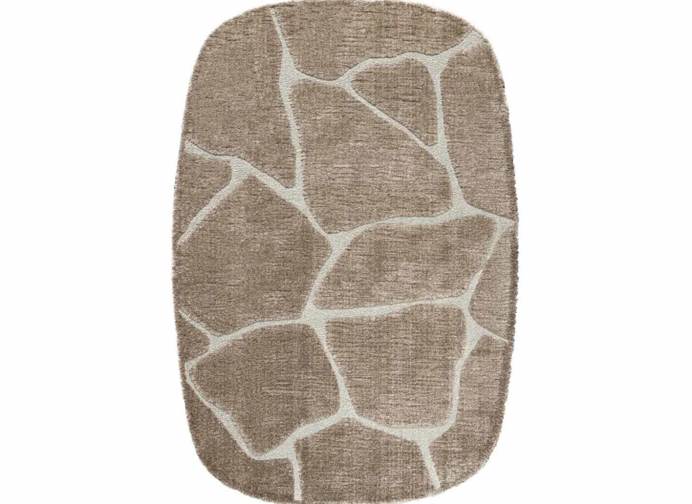 Tapijt Madagaskar 160x230cm - polyestervezel - bruin