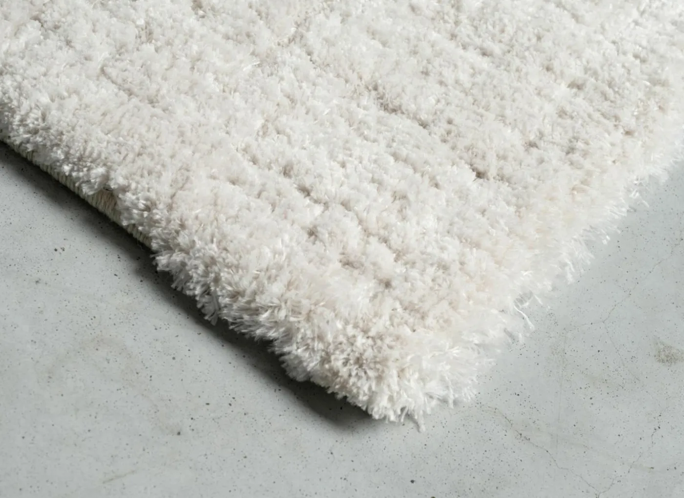 Tapijt Madagaskar 80x150cm - polyestervezel - wit