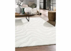 Tapijt Madagaskar 160x230cm - polyestervezel - wit