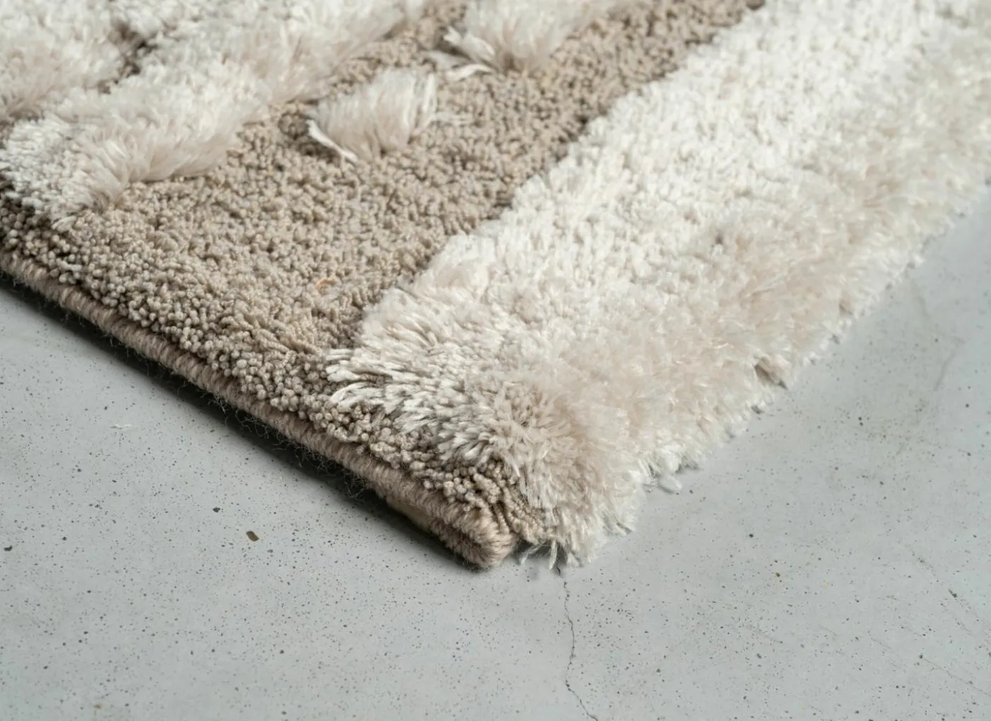 Tapijt Madagaskar 80x150cm - polyestervezel - beige