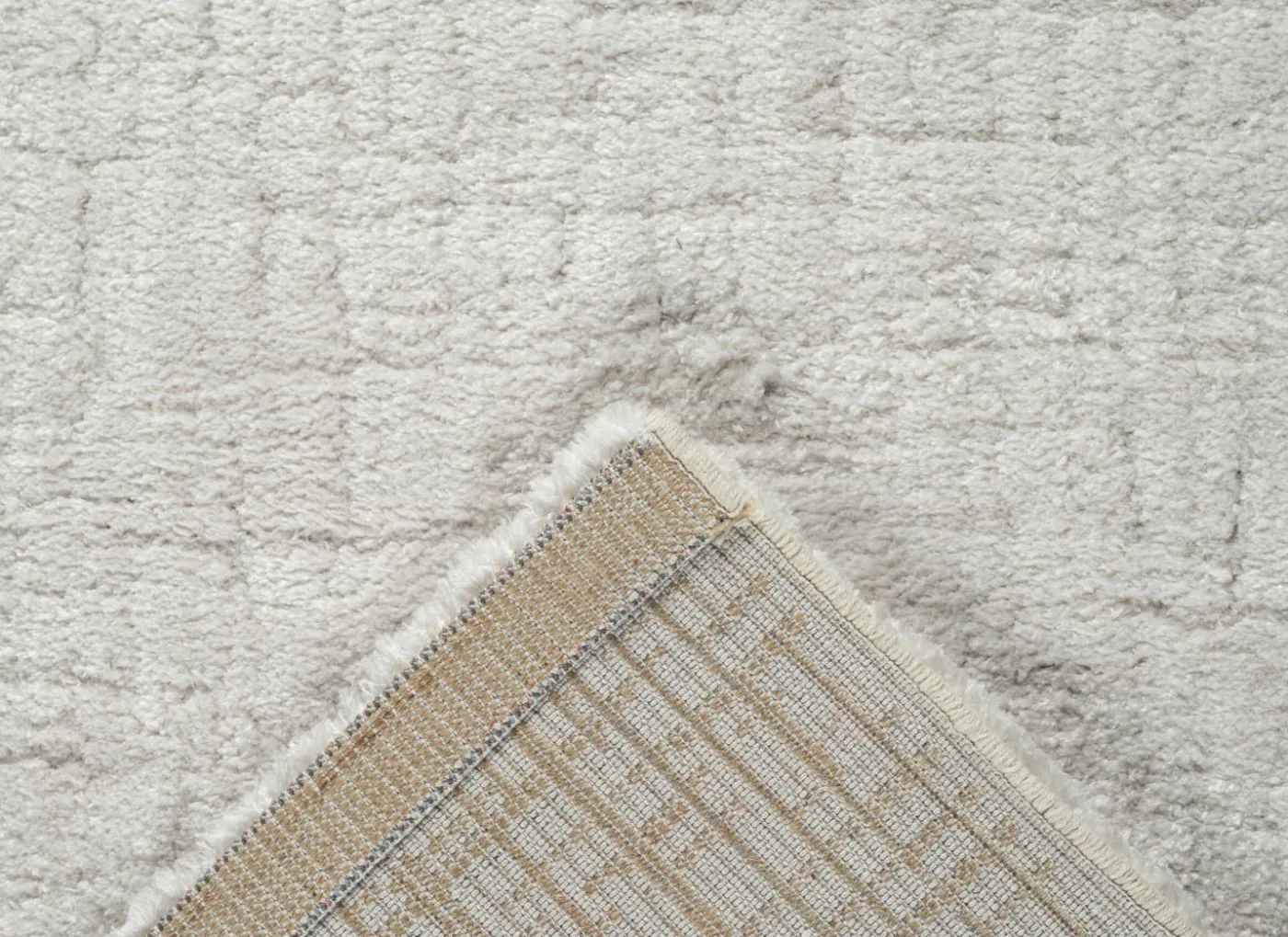 Tapijt Madagaskar 200x290cm - polyestervezel - wit