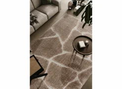 Tapijt Madagaskar 133x195cm - polyestervezel - bruin
