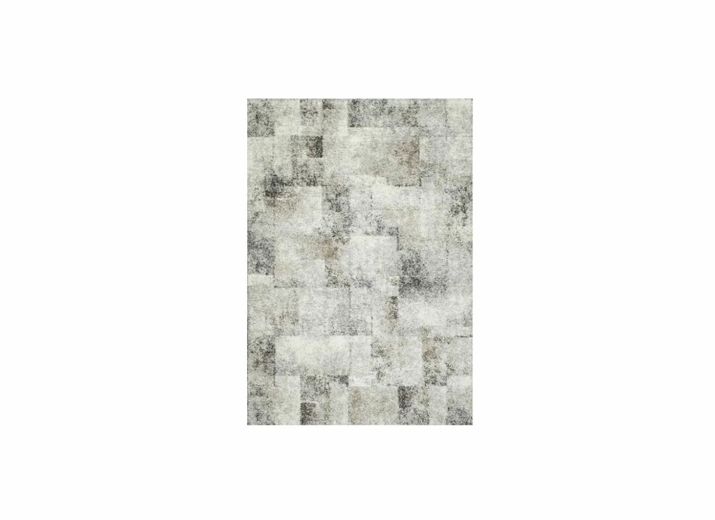 Tapijt Medusa 120x170cm - polyestervezel - grijs & multicolor
