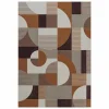 Tapijt Milo 160x230cm - polyestervezel - multicolor