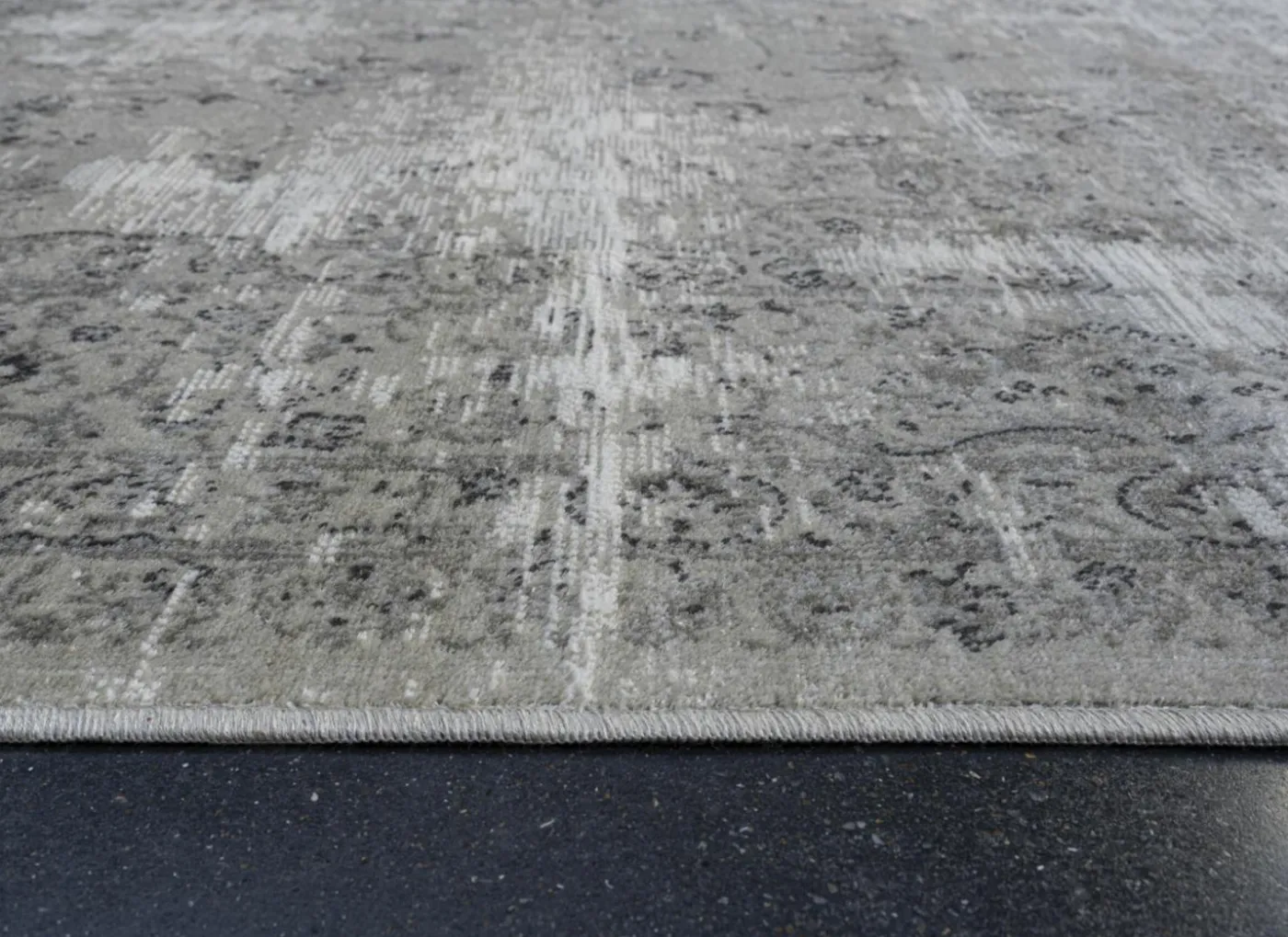 Tapijt Ritz 195x300cm - polyestervezel - grijs