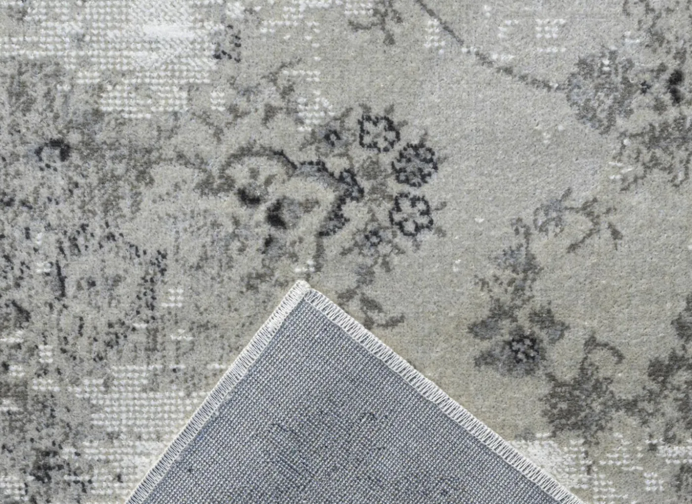 Tapijt Ritz 195x300cm - polyestervezel - grijs