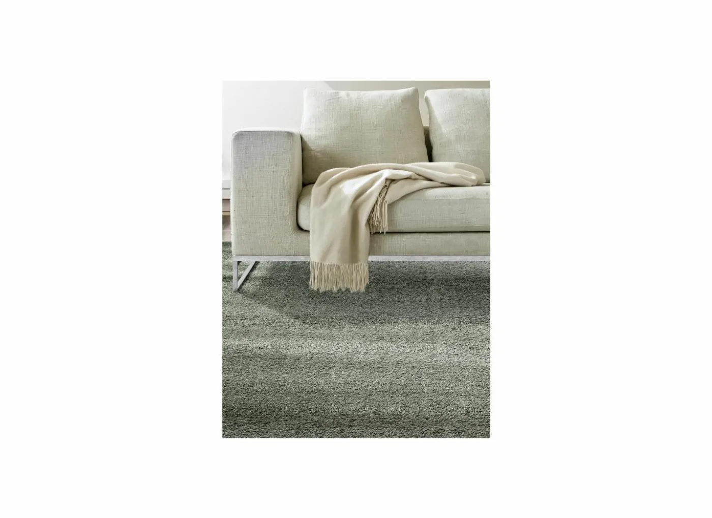 Tapijt Spirit 280x380cm - polyestervezel - middengrijs