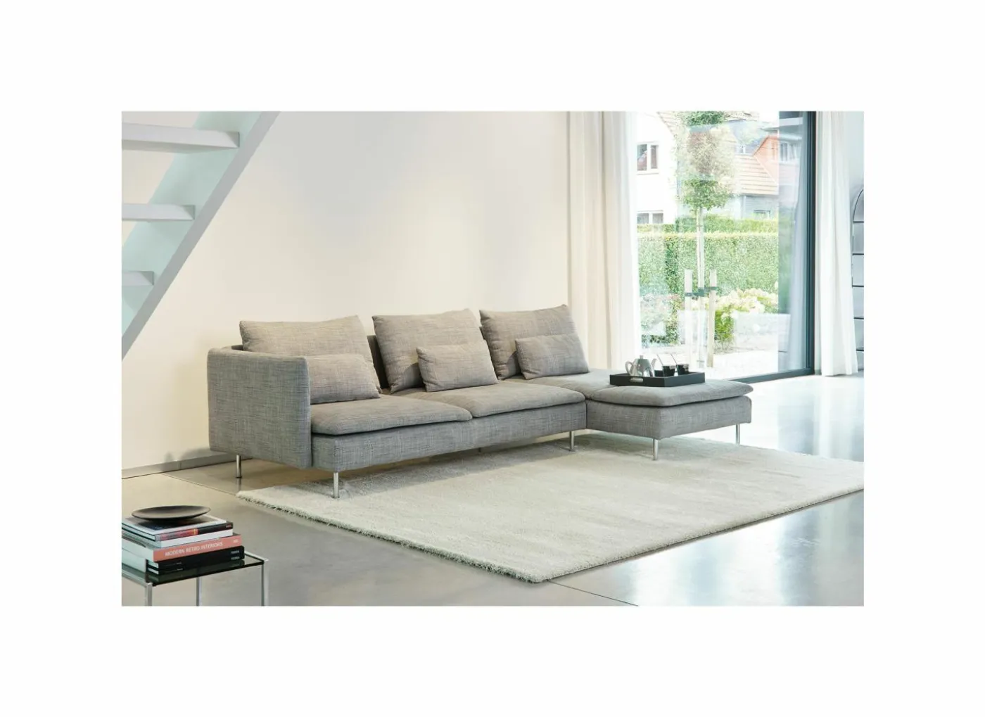 Tapijt Spirit 120x170cm - polyestervezel - wit