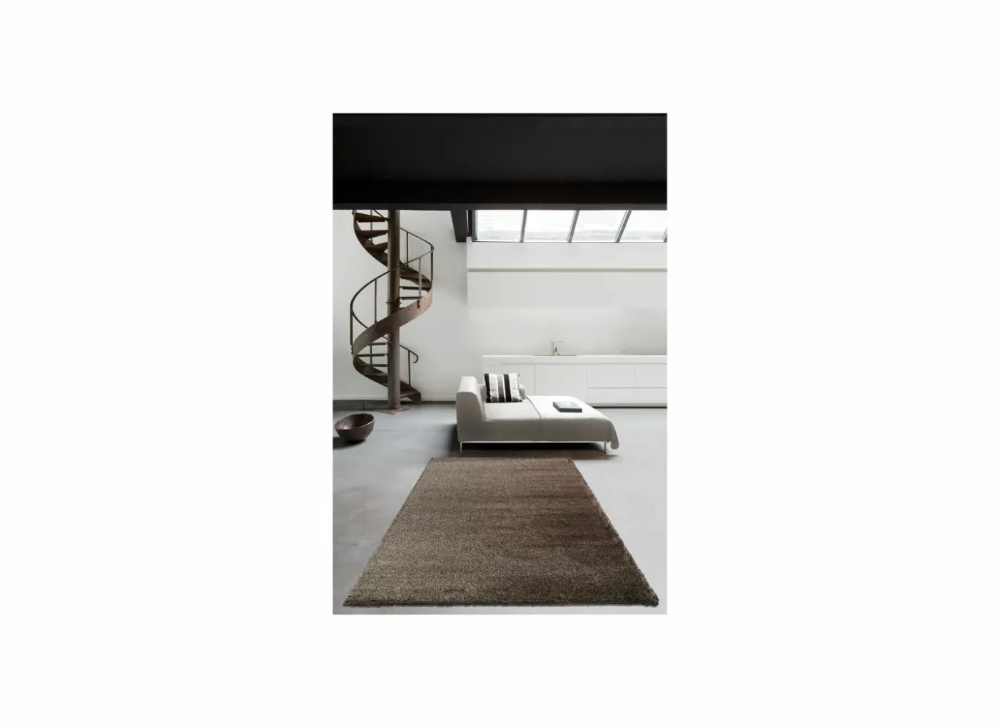 Tapijt Spirit 200x290cm - polyestervezel - brons