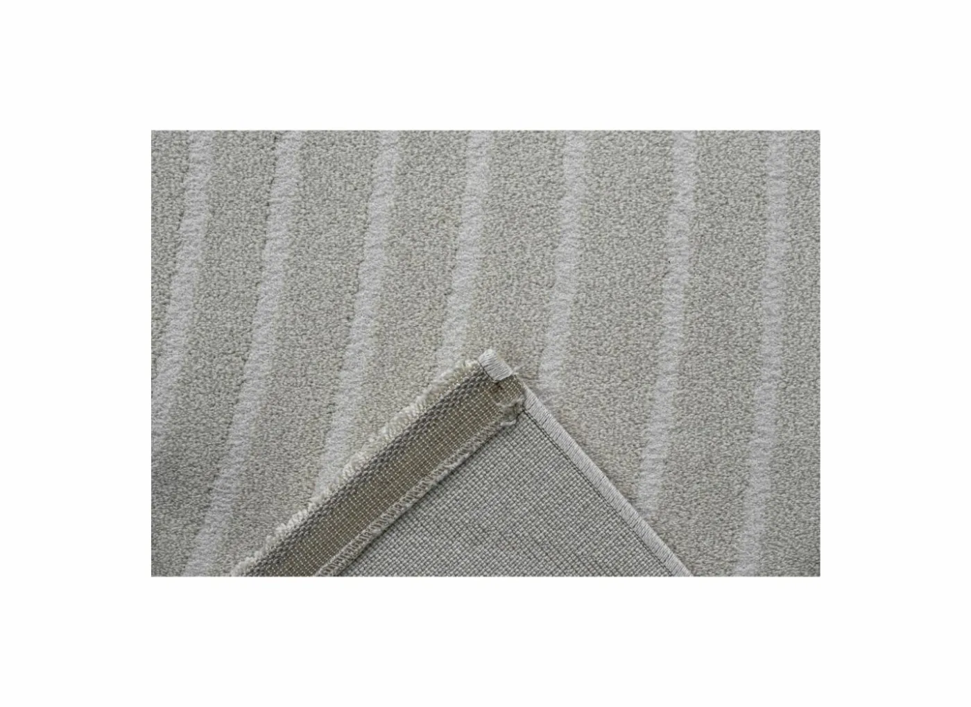Tapijt Trevos 160x230cm - polyestervezel - beige & wit