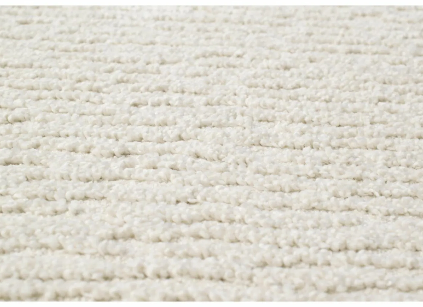 Tapijt Trevos 120x170cm - polyestervezel - wit
