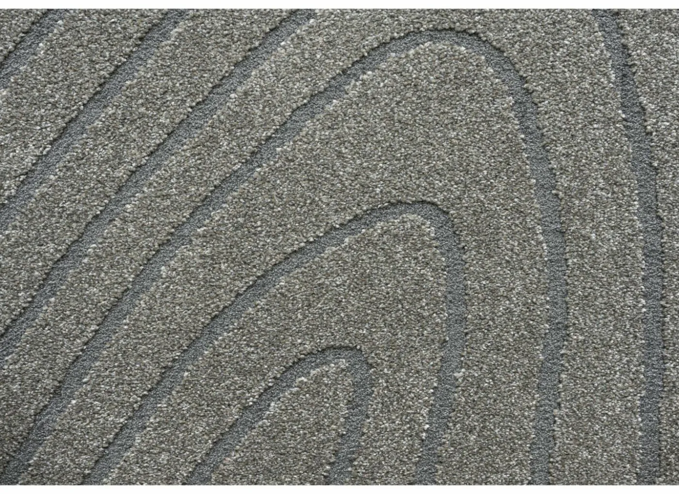 Tapijt Trevos 240x340cm - polyestervezel - grijs