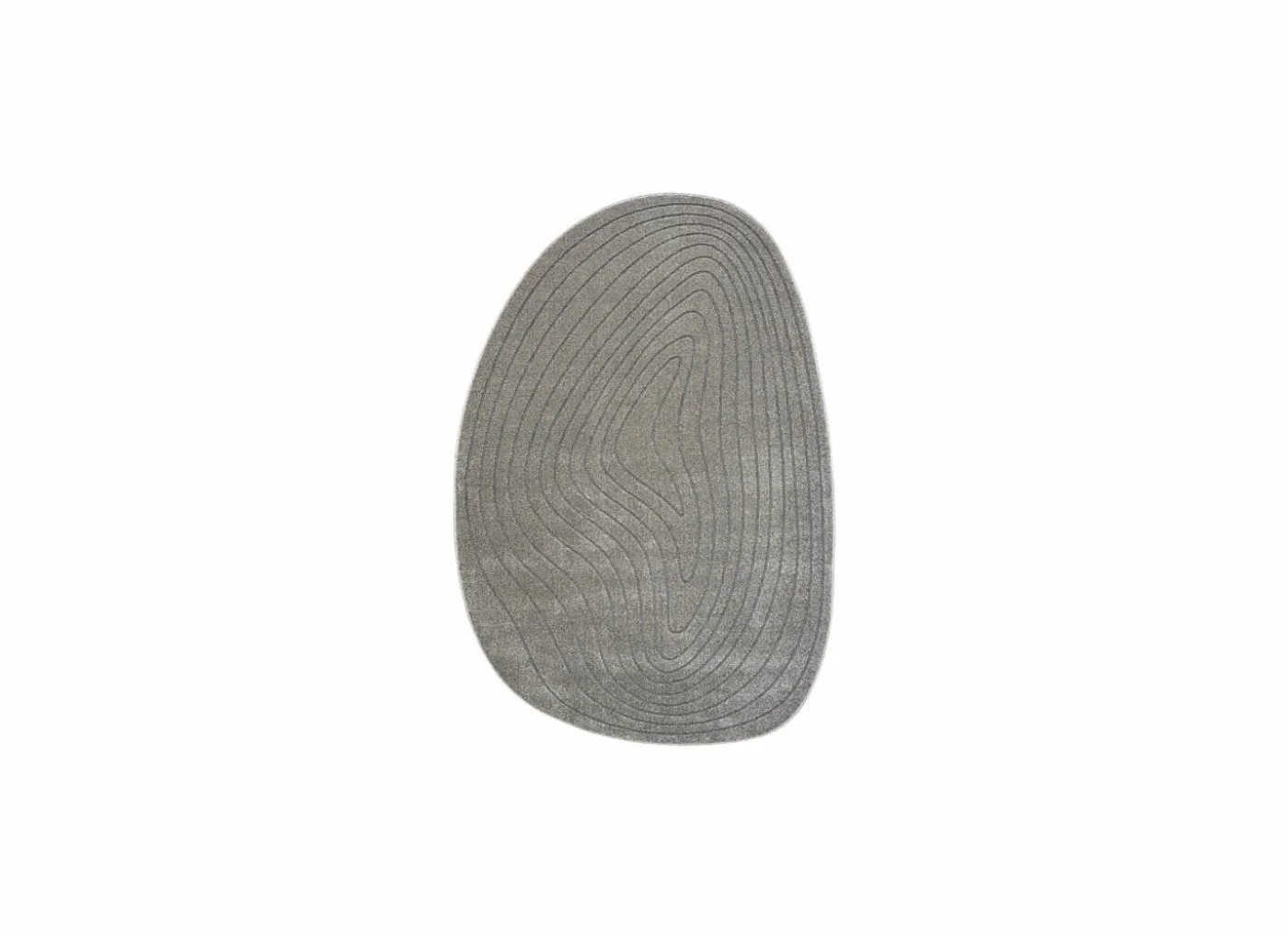 Tapijt Trevos 200x290cm - polyestervezel - grijs