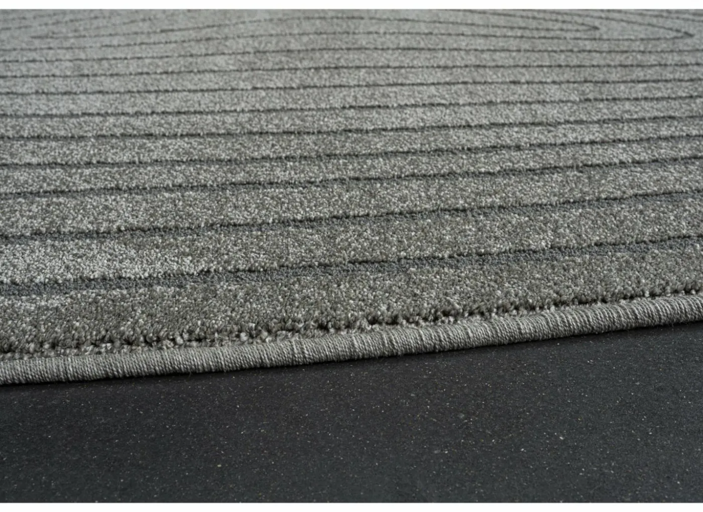 Tapijt Trevos 200x290cm - polyestervezel - grijs