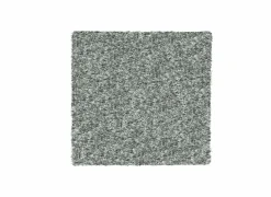 Tapijt Twister 200x200cm - polypropyleen - zilver