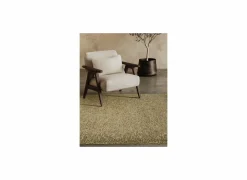 Tapijt Twister 133x195cm - polypropyleen - goud