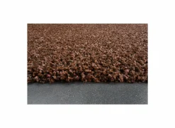 Tapijt Twister 160x160cm - polypropyleen - bruin & roest