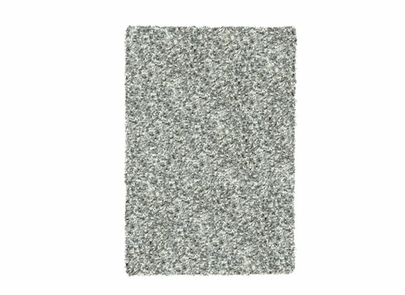 Tapijt Twister 120x170cm - polypropyleen - wit & zilver