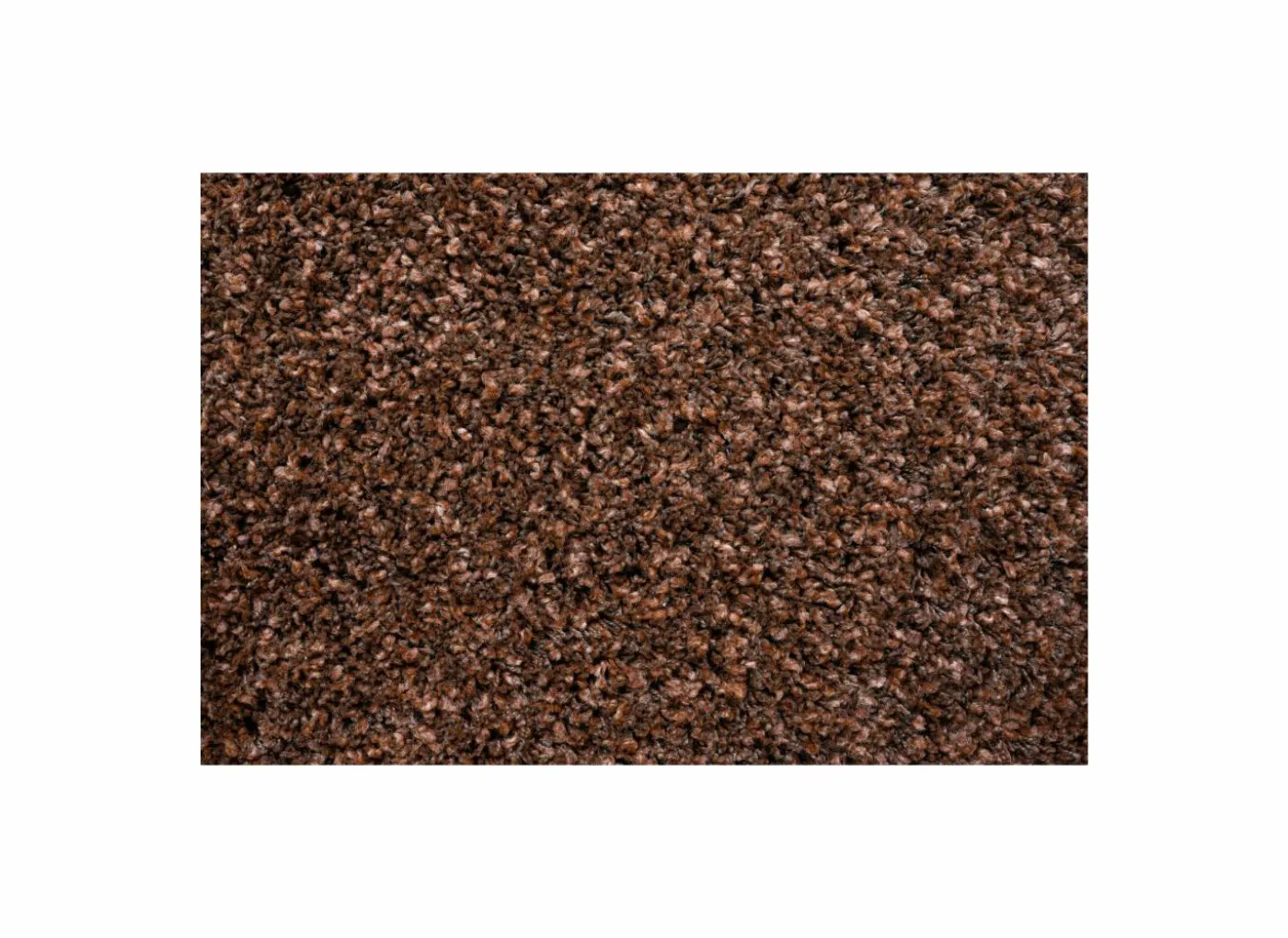 Tapijt Twister 65x130cm - polypropyleen - bruin & roest