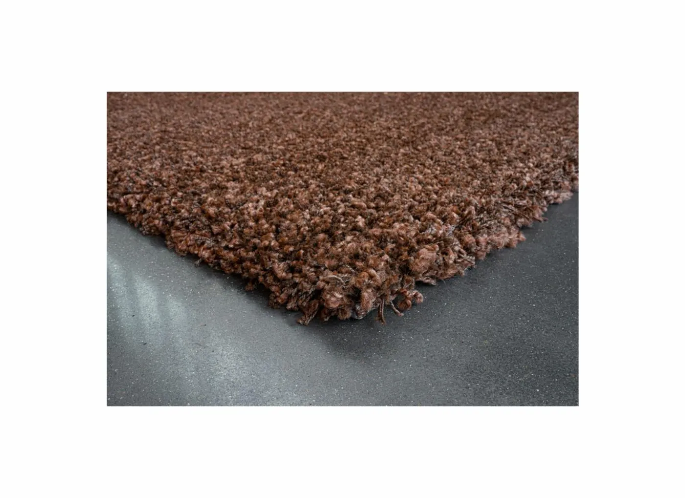 Tapijt Twister 160x230cm - polypropyleen - bruin & roest