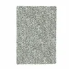 Tapijt Twister 80x150cm - polypropyleen - wit & zilver