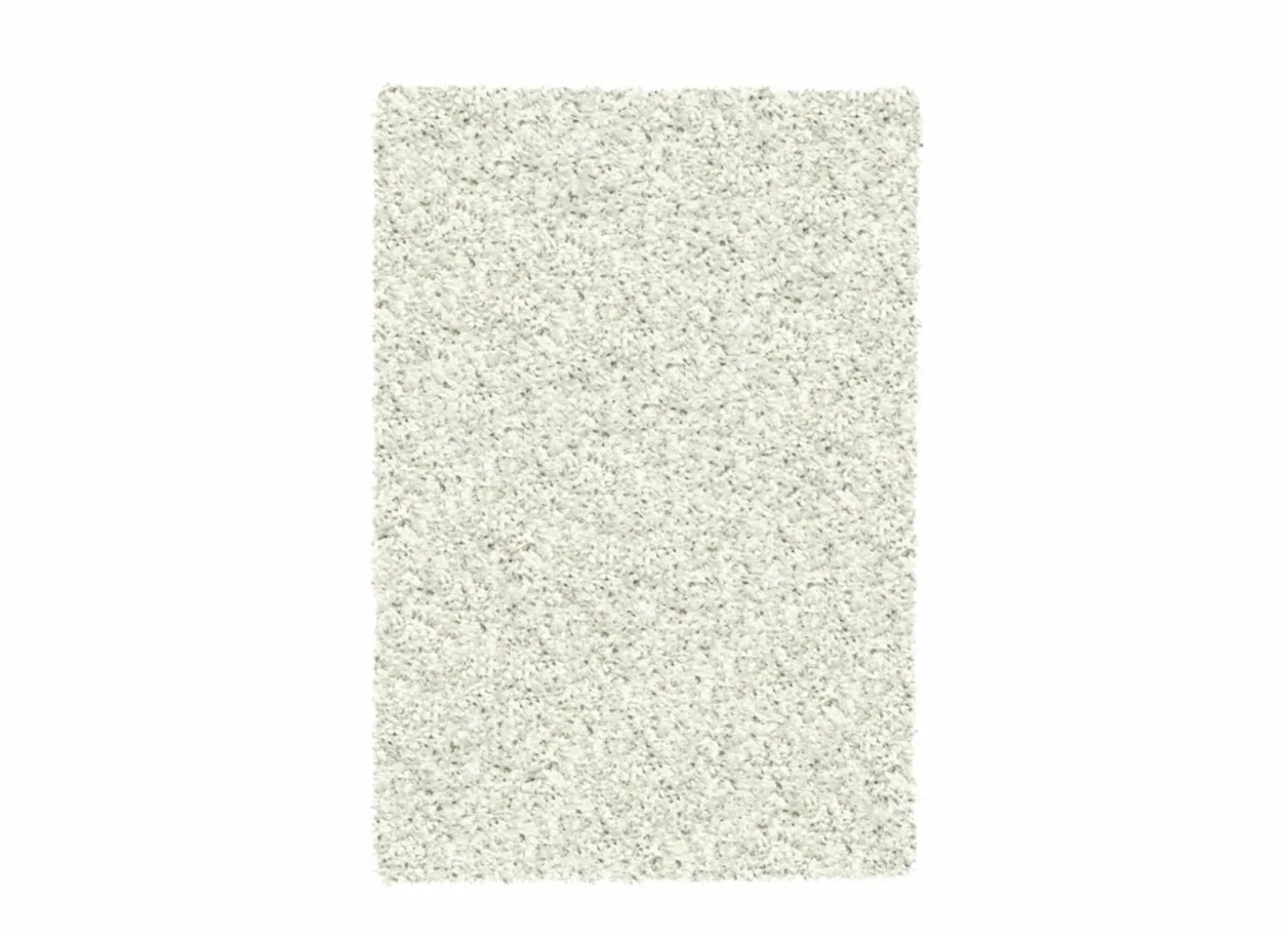 Tapijt Twister 65x130cm - polypropyleen - wit