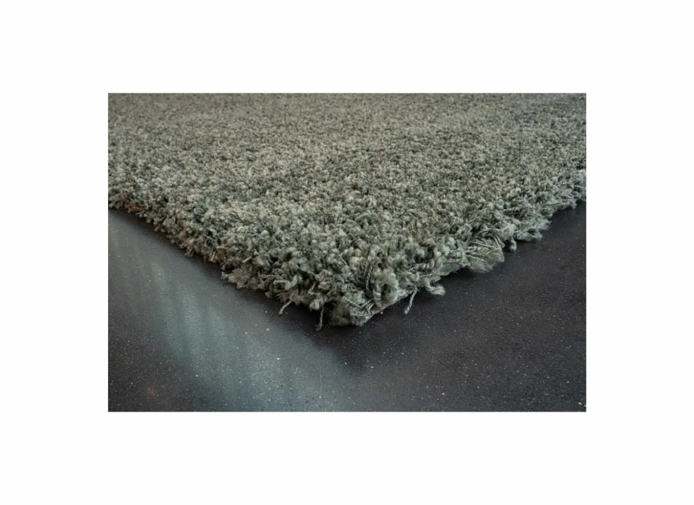 Tapijt Twister 65x130cm - polypropyleen - groen