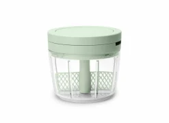 Tasty handmatige hakmolen 13,50x12cm - kunststof - jade green
