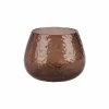 Theelichthouder Hammered H7cm
