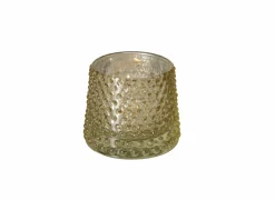 Theelichthouder Sabena H7cm goud