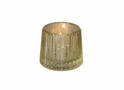 Theelichthouder Sabena H7cm goud