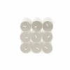 Theelichtjes Clearlight Mindful Morning 4,5u grijs, 18 stuks