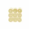 Theelichtjes Clearlight Shimmering Smile 4,5u groen, 18 stuks