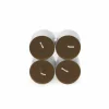 Theelichtjes MAXI Twinkling Touch 10u bruin, 8 stuks