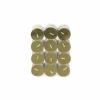 Theelichtjes Shimmering Smile 4,5u groen, 24 stuks