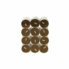 Theelichtjes Warm Wonder 4,5u bruin, 24 stuks