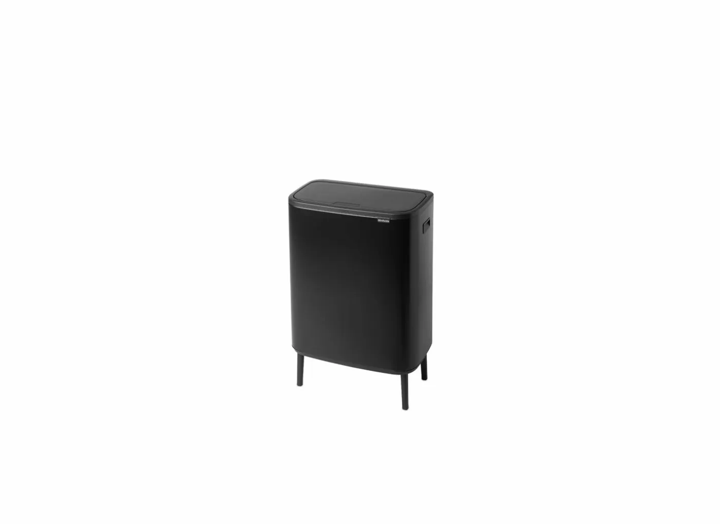 Touch Bin Bo Brabantia 2x30L zwart
