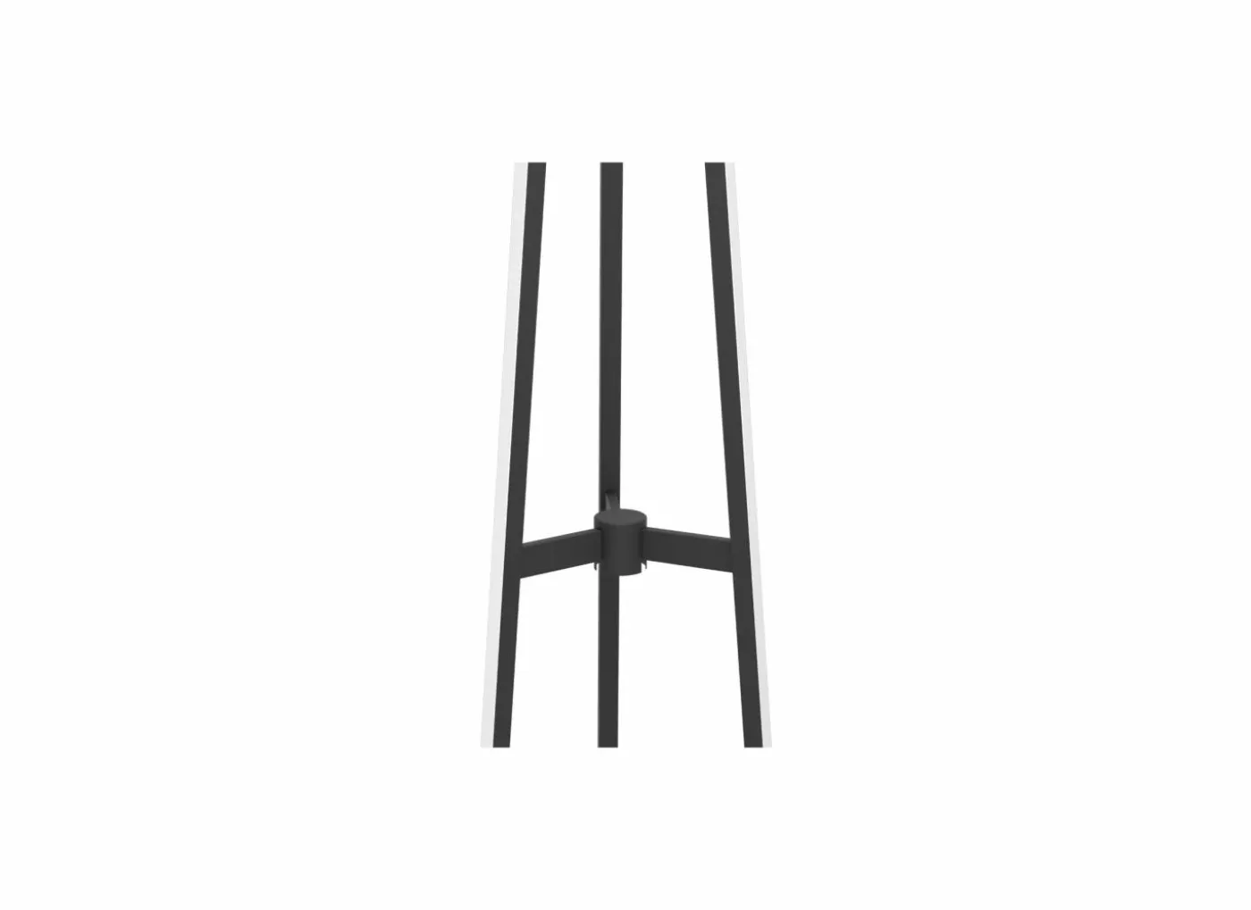 Tripod lamp Mongolana LED H151cm - aluminium - zwart