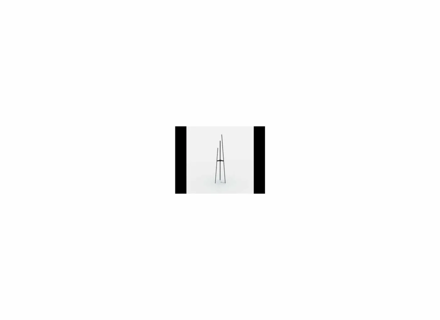 Tripod lamp Mongolana LED H151cm - aluminium - zwart