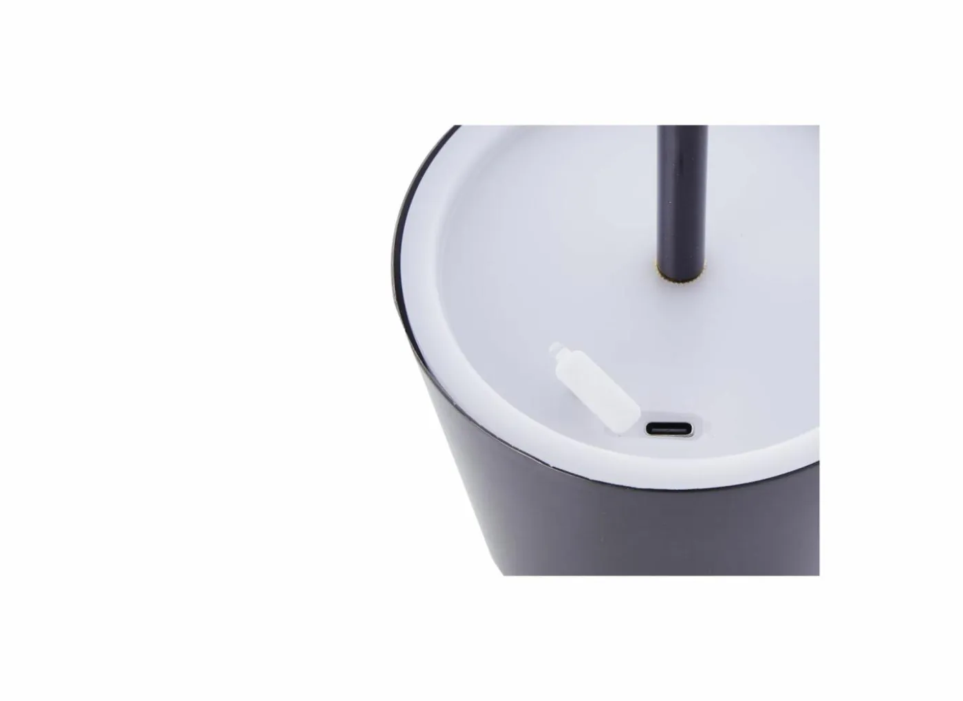 Tuinlamp Xaana Ø11x37cm 4W - metaal - black pearl
