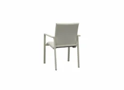 Tuinstoel Cardamom 61x57x85cm - aluminium - greige