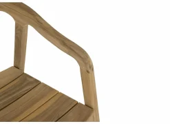 Tuinstoel Cato 52x50x80cm - teak massief - naturel